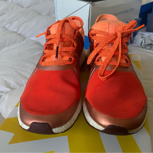 Adidas Pure Boost Xpose Orange Sneaker - Picture 3 of 7